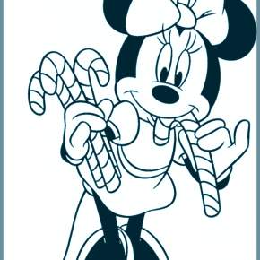 Раскраска Микки Маус