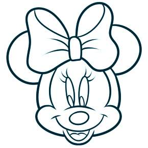 Раскраска Микки Маус