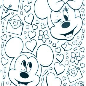 Раскраска Микки Маус
