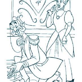 Раскраска Золушка