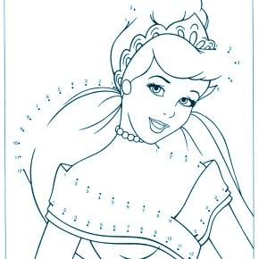 Раскраска Золушка