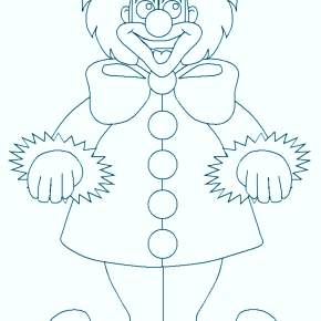 Раскраска Клоуны