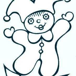 Раскраска Клоуны