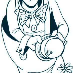 Раскраска Клоуны