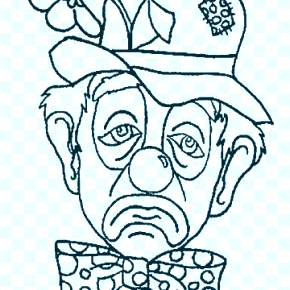 Раскраска Клоуны