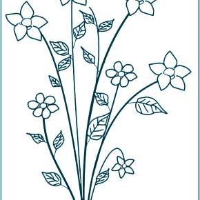 Раскраска Цветы Раскраска Цветы