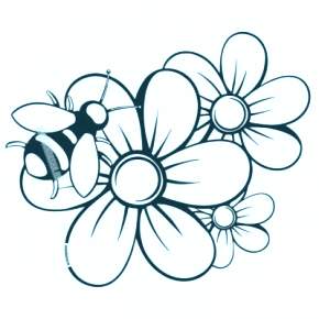 Раскраска Цветы Раскраска Цветы