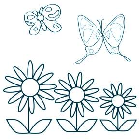 Раскраска Цветы Раскраска Цветы