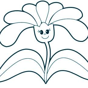 Раскраска Цветы Раскраска Цветы