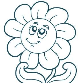 Раскраска Цветы Раскраска Цветы