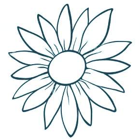 Раскраска Цветы Раскраска Цветы