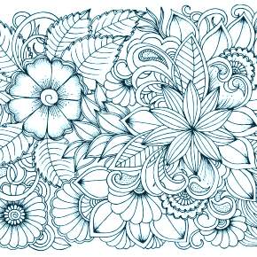 Раскраска Цветы Раскраска Цветы