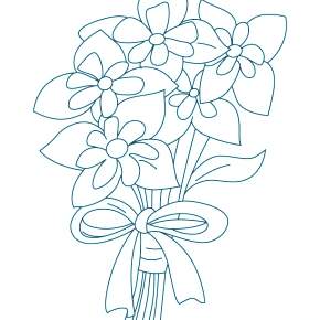 Раскраска Цветы Раскраска Цветы