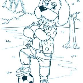 Раскраска Спокойной ночи малыши