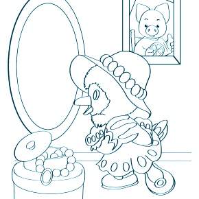 Раскраска Спокойной ночи малыши