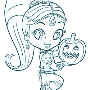 Раскраска Шиммер и Шайн Раскраска Шиммер и Шайн