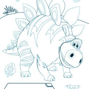 Раскраска Динозавры