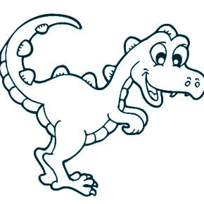 Раскраска Динозавры