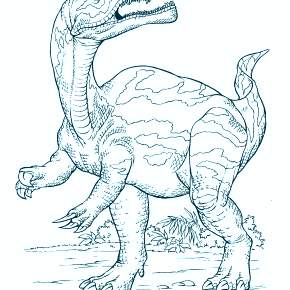 Раскраска Динозавры