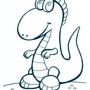 Раскраска Динозавры