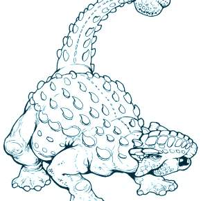 Раскраска Динозавры