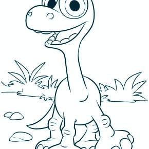 Раскраска Динозавры