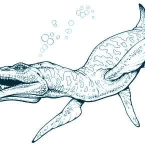 Раскраска Динозавры