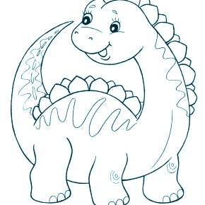 Раскраска Динозавры