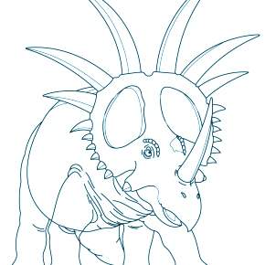 Раскраска Динозавры