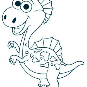 Раскраска Динозавры