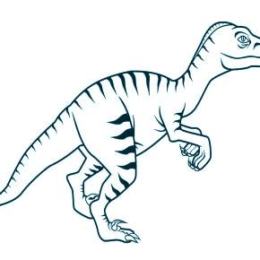 Раскраска Динозавры