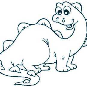 Раскраска Динозавры