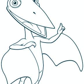 Раскраска Динозавры