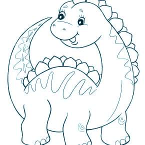 Раскраска Динозавры