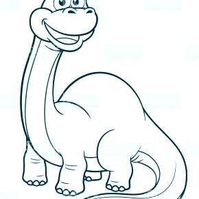 Раскраска Динозавры