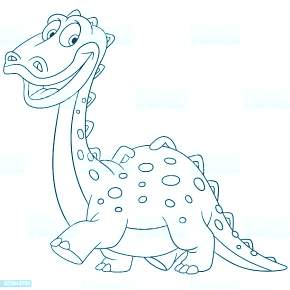 Раскраска Динозавры