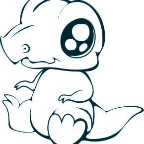 Раскраска Динозавры