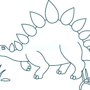 Раскраска Динозавры