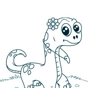 Раскраска Динозавры