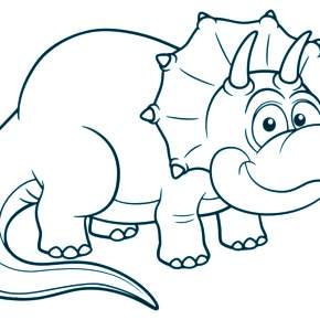 Раскраска Динозавры