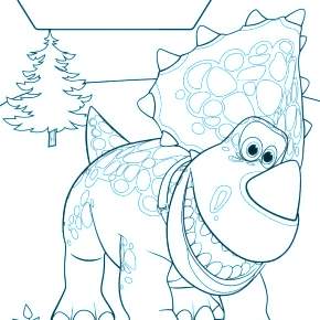 Раскраска Динозавры