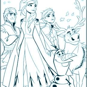 Раскраска Эльза и Анна Раскраска Эльза и Анна