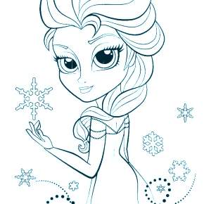 Раскраска Эльза и Анна Раскраска Эльза и Анна