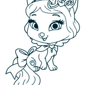 Раскраска Кошечки