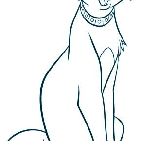 Раскраска Кошечки