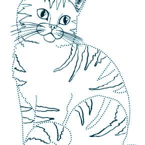 Раскраска Кошечки