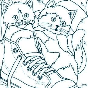 Раскраска Кошечки