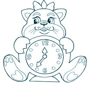 Раскраска Кошечки