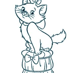 Раскраска Кошечки