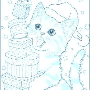 Раскраска Кошечки